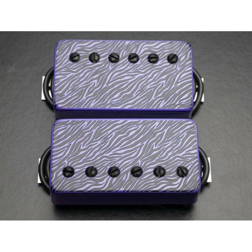 Special Edition Holydiver 53mm Humbucker Set Purple Zebra Print