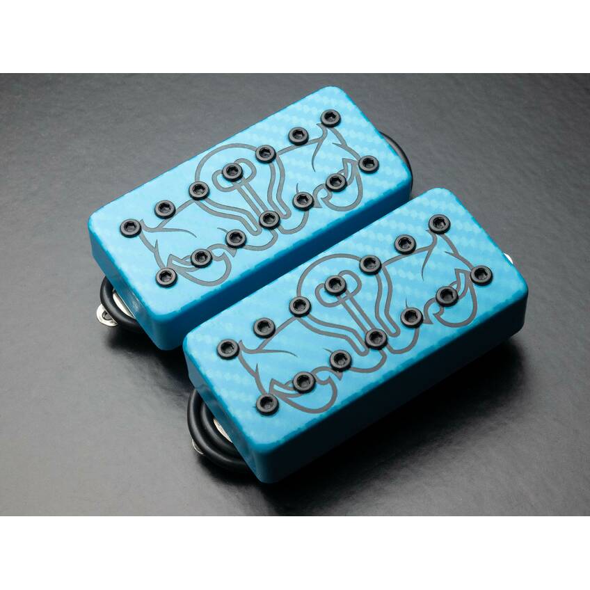 Special Edition Juggernaut 7 String Humbucker Set Blue Carbon / Juggernaut  Etch