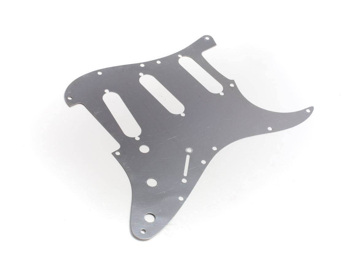 Aluminium Strat® Screening Plate | Strat Hardware | Bare Knuckle Pickups